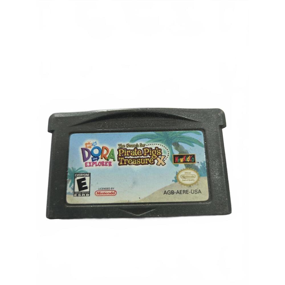 Dora the Explorer Pirate Pig's Treasure Game Boy Advance Cartridge